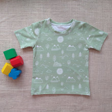 Load image into Gallery viewer, Green Mountain Short Sleeve Top & Shorts Set