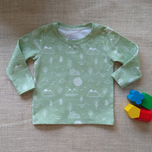 Load image into Gallery viewer, Green Mountain Long Sleeve Top & Pants Set