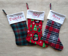 Load image into Gallery viewer, Personalized Christmas Stockings
