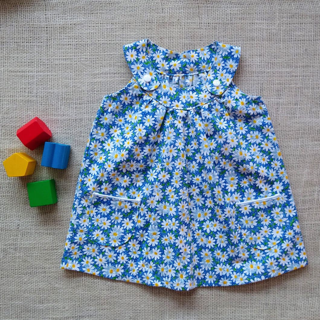 Blue Daisy Dress